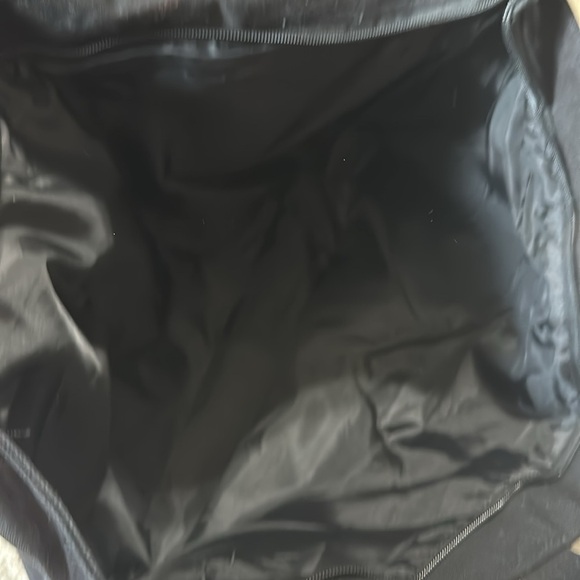 Victoria Secret Black and Silver Sequin Tote Shoulder Bag - Picture 4 of 5